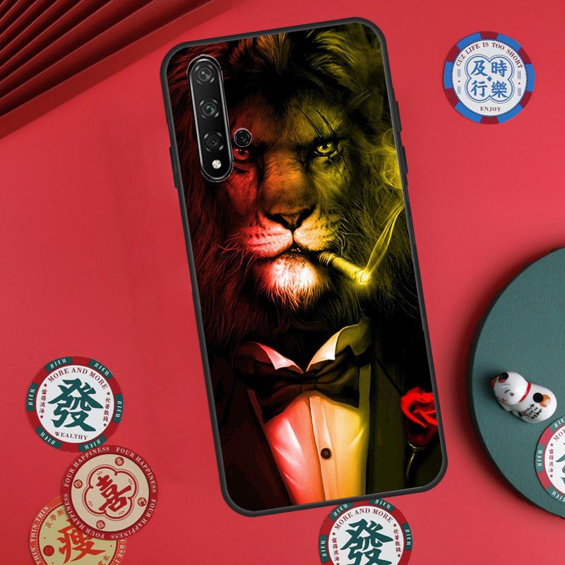 

Lion Animal For Huawei Nova 11 Pro 9 10 SE Y60 Y70 Y90 Y61 Y91 Y72 Y73 12i 11i 8i P20 P30 P40 Lite Case Huawei Nova 11