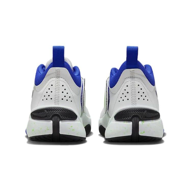 Nike Team Hustle D11 GS Green Strike Racer Blue Kids Sneakers White Summit-White Pure-Platinum DV8996-101