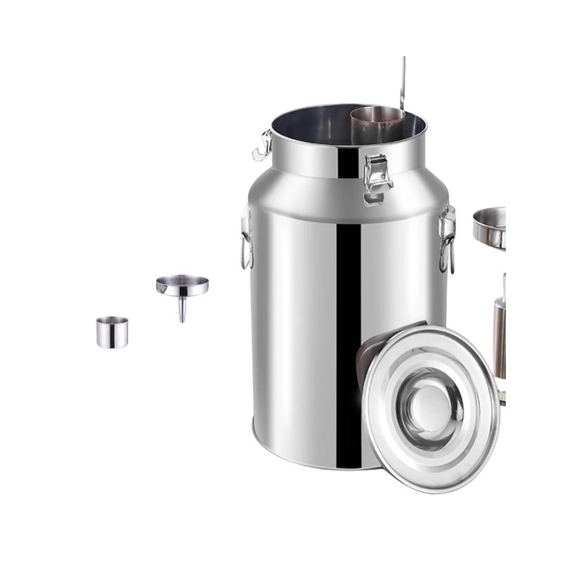 Lainuo 304 Stainless Steel Food Grade Sealed Storage Drum