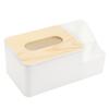 Pratical Home Office Desktop Paper Remote Control Storage Holder Extraction Tissue Box Case with