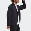 Adidas Solid Color Suit Jacket With Single-Breasted Closure Men Outerwear Black H64626