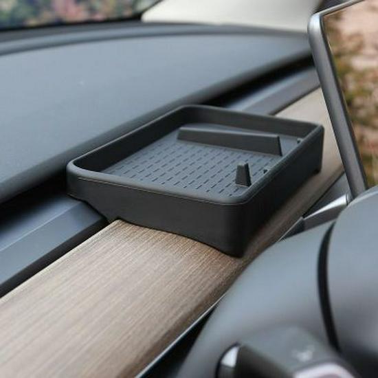 Tesla ETC Model Y/3 Organizer Tylnego Schowka na Ekran i Pudełko na Chusteczki
