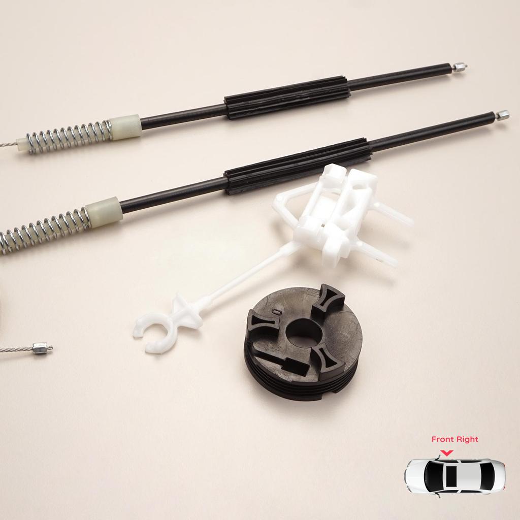 EWR263 Window Regulator Repair Kit Front Right Door for Fiat Doblo MK1 MPV Van 119 223 2001-2010 51718403