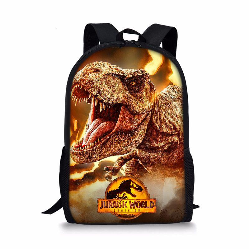 Jurassic World Dinosaurier Rucksack Große Kapazität Schultasche für Jungen und Mädchen