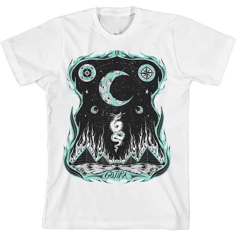 

Gojiras Original French Heavy Metal Bands Casual and Relaxed Printed Cotton Tshirt for Men Short Sleeve M