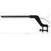 LED Aquarium Lamp with Clamp for 25 45 cm Tanks Blue and White