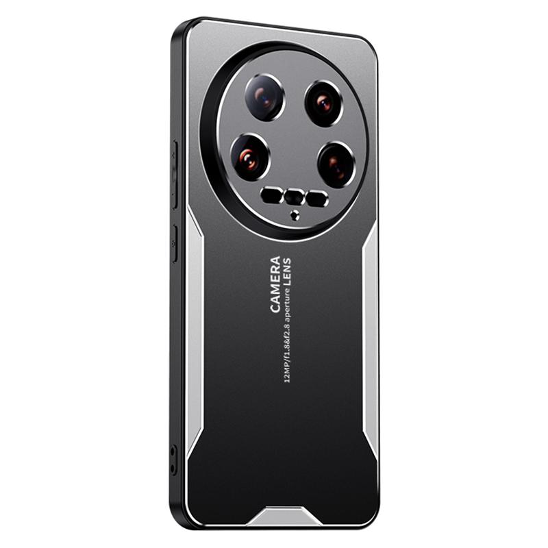 For Xiaomi 14 Ultra Aluminum Alloy+TPU+PC Phone Case Anti-Scratch Cell Phone Cover