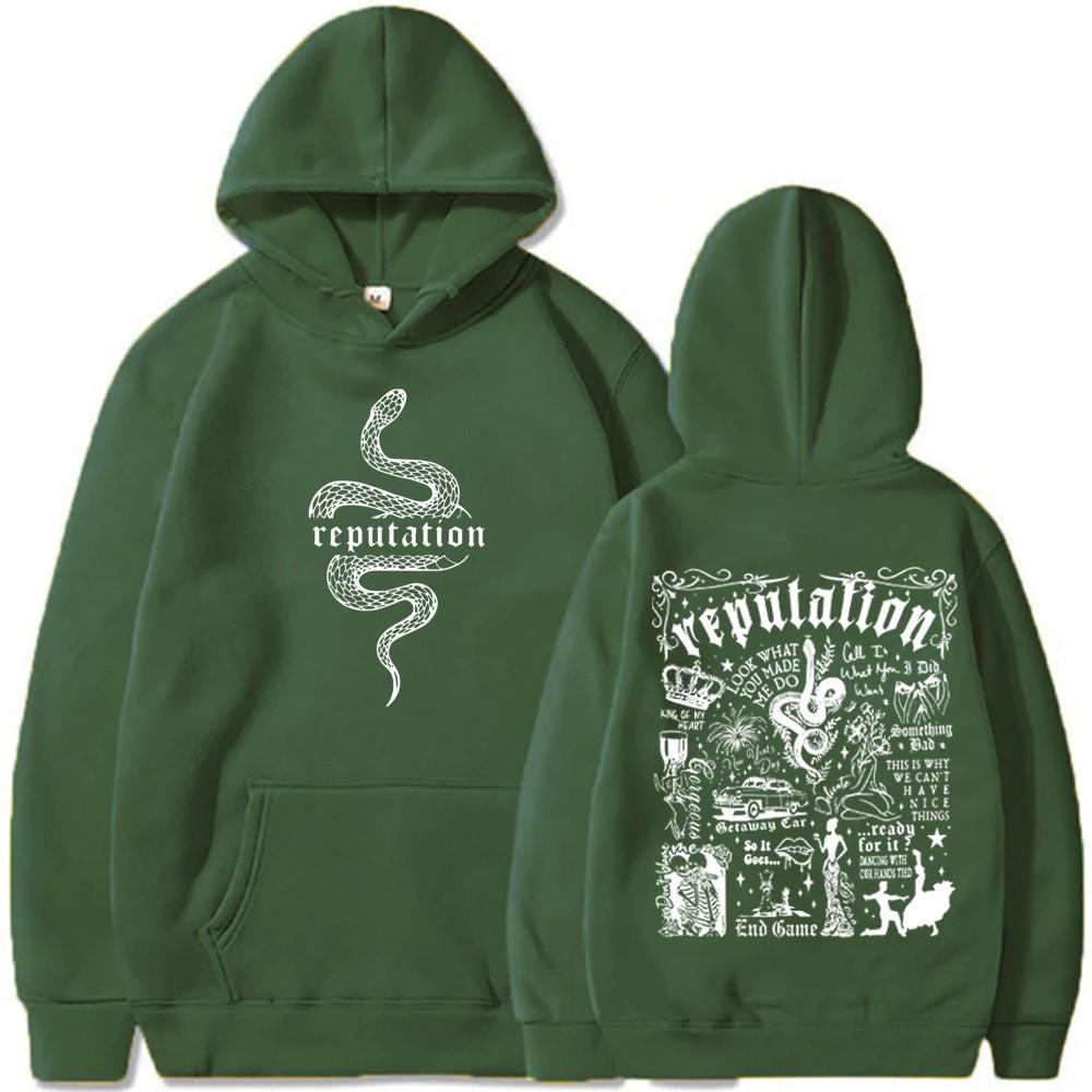 Cross Border European Code Taylor Reputation Hoodie Reputation Music Hoodie