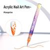 Nail Art Graffiti Pen Set – 12 Quick-Drying Acrylic Colors for DIY Fingernail Painting and Outlining