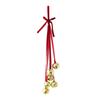 New New Year Bowknot Bell Pendant Bowknot Creative Xmas Tree Ornament DIY Christmas Supplies Merry Christmas