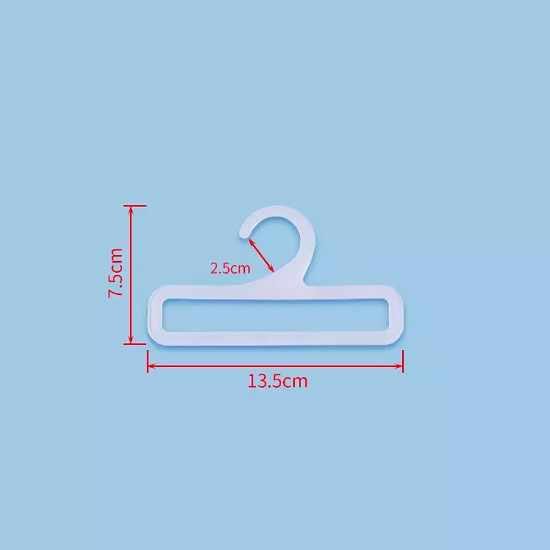 Multi-Purpose Semi-Transparent Scarf, Tie, Towel & Underwear Rack Hanger