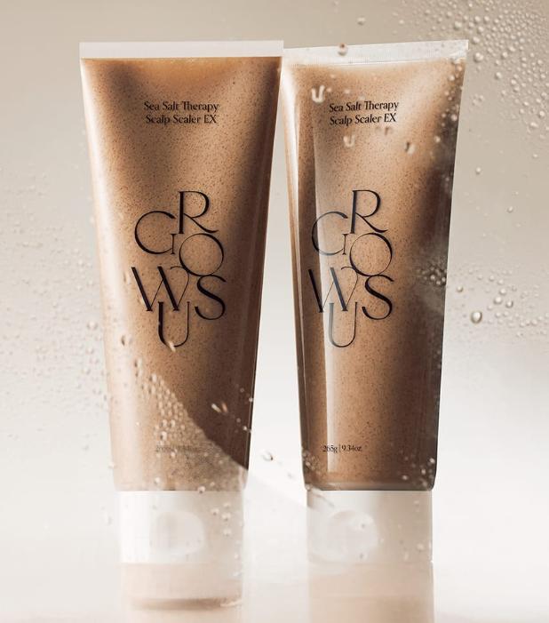GROWUS Sea Salt Scaler EX 265g Deep Scalp Cleansing & Exfoliating Scalp Treatment