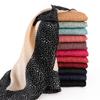 80*180cm Women Plain Solid Wrinkle Hijab Scarf Lady High Quality Wraps Shawls Muslim Headband Islamic Scarves Ramadan