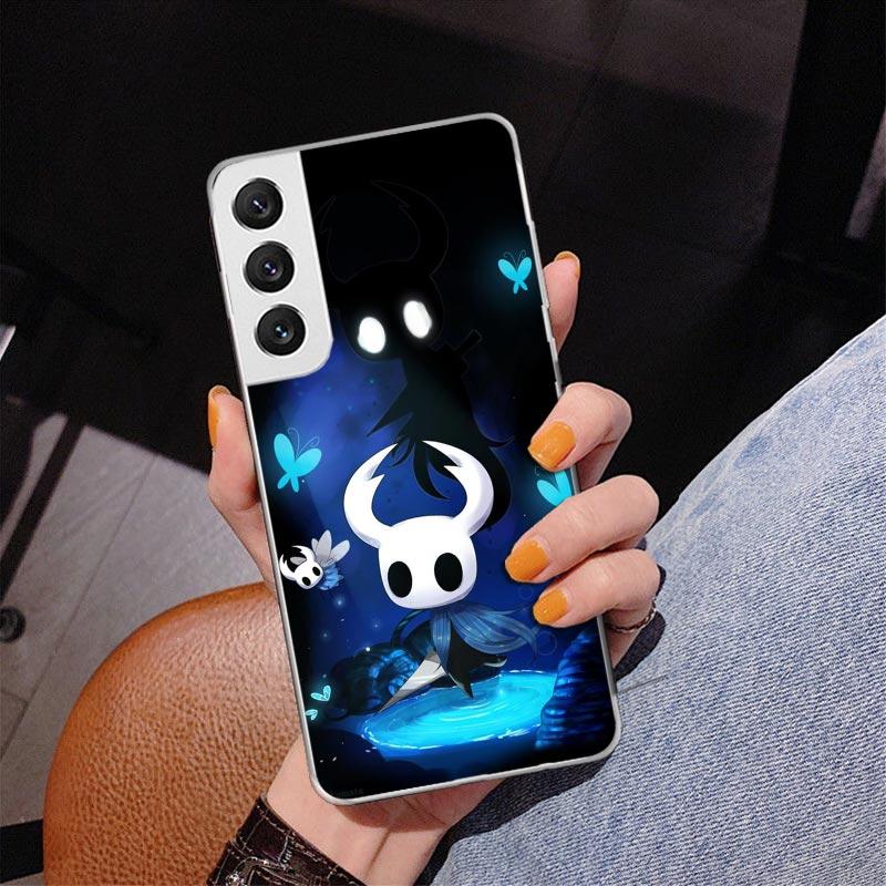Hollow Knight Cartoon Phone Case For Samsung Galaxy S24 S25 Edge S26 Ultra S23 S22 S21 Plus S20 FE + Personalized Print Cover Ga
