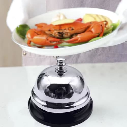 Audiophile Desk Bell, Doorbell, Chime, Call Bell, Counter Bell, Restaurant Reception Bell, Store Bell, Conference Bell, Hotel, Porter's Bell, Chime, P