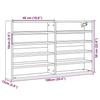 VidaXL Black Display Cabinet 100x15x58 Cm Engineered Wood, Wall Cabinet, Wall Storage Cabinet, Cabinet 847927