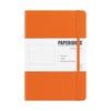 PAPERIDEAS A5 Hardcover Notebook, (Dot, Orange)