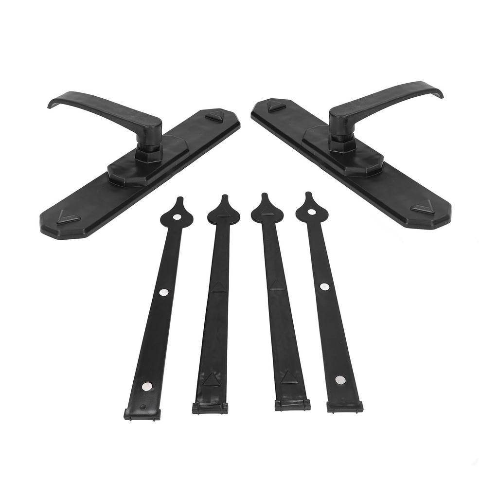 Magnetic Garage Door Hinges Handles American Style ABS Decorative Gate Hardware Accessory