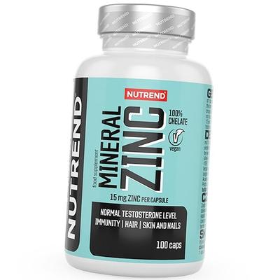 Zinkchelaat, Mineraal Zink 100% Chelaat, 100 caps (36119014)