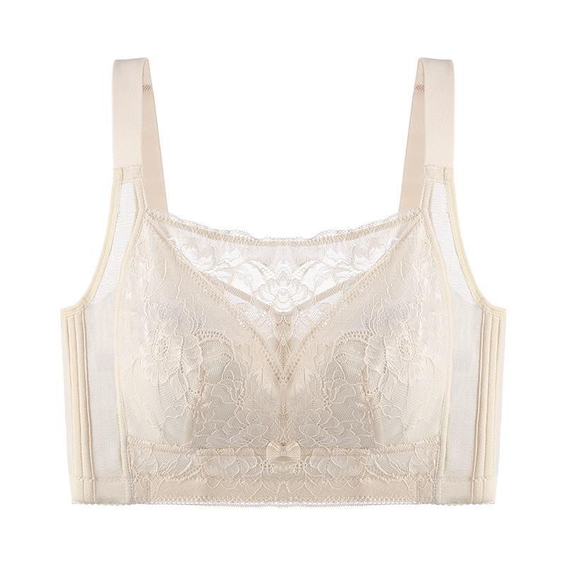 

Сексуальный бюстгальтер пуш-ап Женский топ Поддержка Регулируемый бюстгальтер Коррекция ретракции груди Предотвращение обвисания Бюстгальтер без косточек 44/100D бежевый