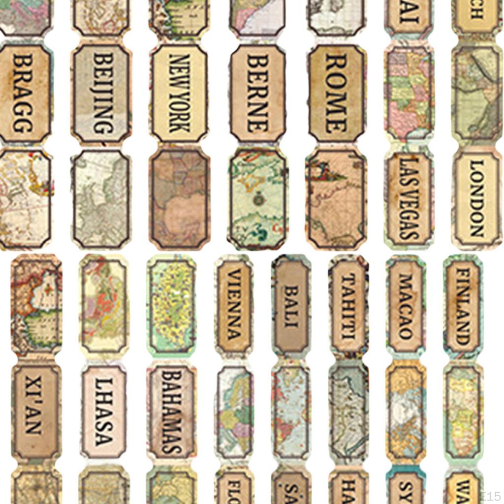 Vintage Stickers, Decoupage Stickers Antique Journal for DIY Crafts Journals