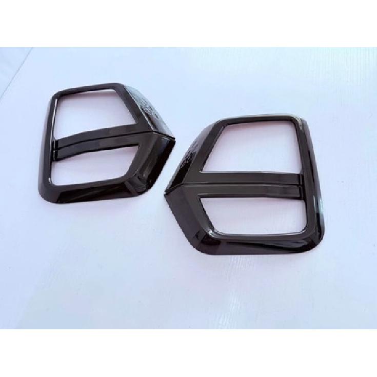 Front Fog Light Lamp Cover Trim For -2025 Chevrolet Colorado Black ABS