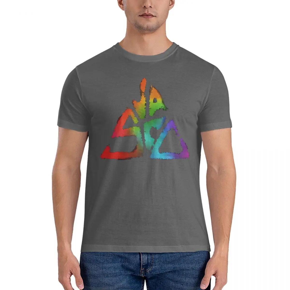 

Summer Harajuku Custom T Shirt Heavyweight Men s Logo Vasco Rossi Pure Cotton Clothing Novelty Short Sleeve Crew Neck Tees Party M темно-сірий колір