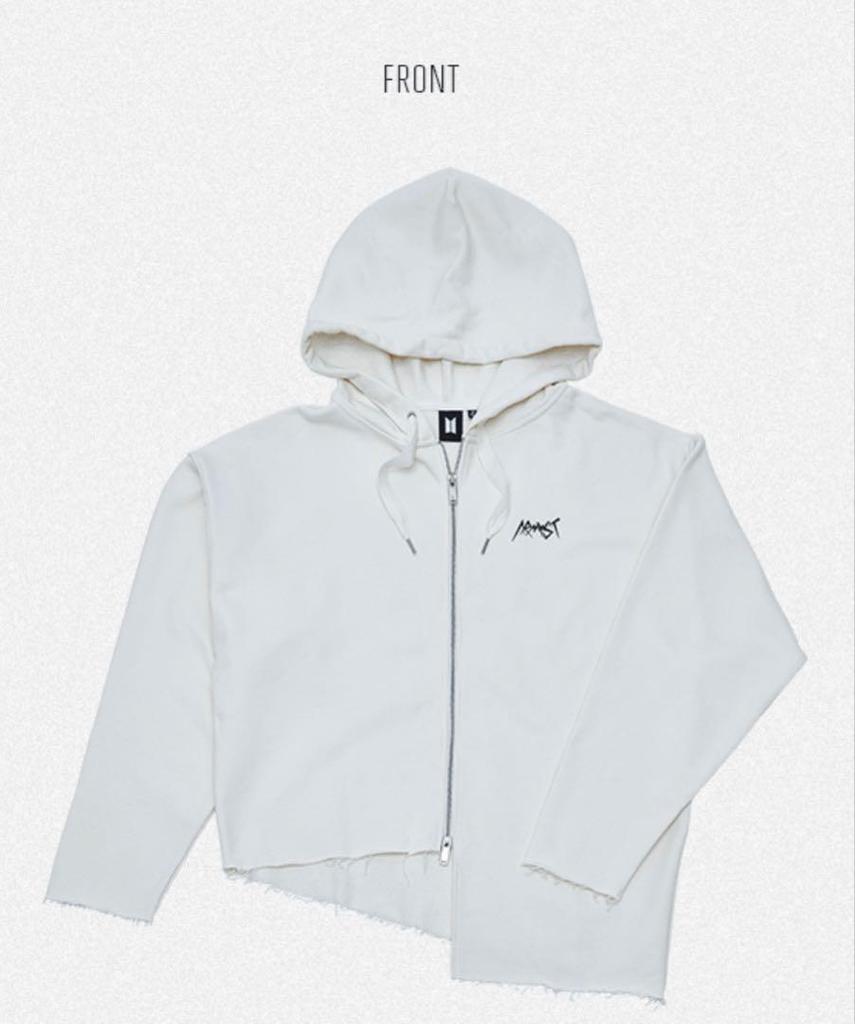 [USED] BTS Artist Made Jungkook Hoodie White L