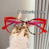 Trendy Cat Eye Eyeglasses Ladies Classic Computer Glasses Prescription Glasses Anti Blue Light Blocking Eyewear Gafas De Lectura