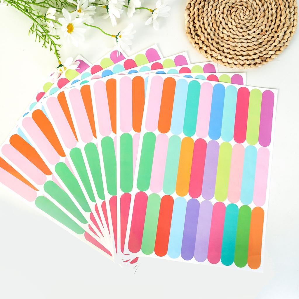Self-adhesive wall stickers color confetti boho bedroom background wall kindergarten cartoon children's room wall stickers