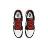 Air Jordan 1 Retro Low OG GS Black Toe Kids Sneakers White Varsity-Red CZ0858-106