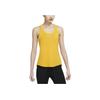 Nike One Luxe Df Std Tw Tank Logo Print Solid Color Sleeveless Sports Vest Women Tops Yellow DD4909-752