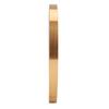 PET Room Floor Crevice Line Sticker Self Adhesive Ground Corner Tile Decor (1cm*50m Gold)