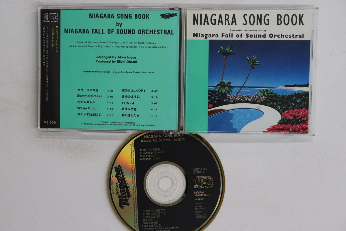 CD NIAGARA FALL OF SOUND ORCHESTRAL  NIAGARA SONG BOOK 35DH12 Niagara 1982 Japan Japanese PopRock Used