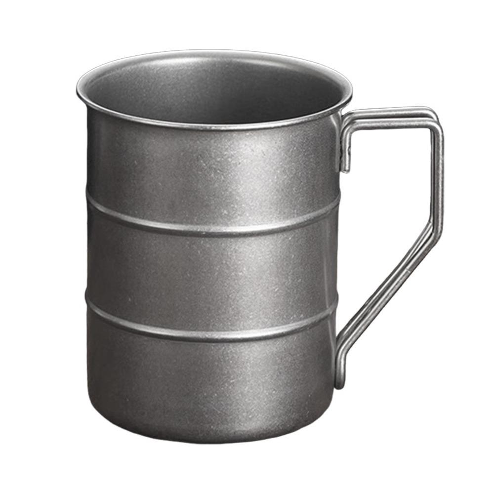 380/500ml Water Cup Stainless Steel Coffee Cup New Beer Mug  for Outdoor Camping Picnic