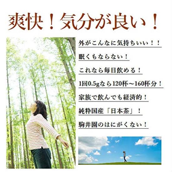 Thé biologique en poudre, certifié JAS, Komaien de Kagoshima, thé vert en poudre Benifuuki, sachet de thé biologique local, lot de 5 sachets de 70 g/1