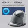 Display screen mouse ZELOTES F-26C Rechargeable display -mode wireless mouse with silent 2.4GHz BT gray mouse Mute the mouse