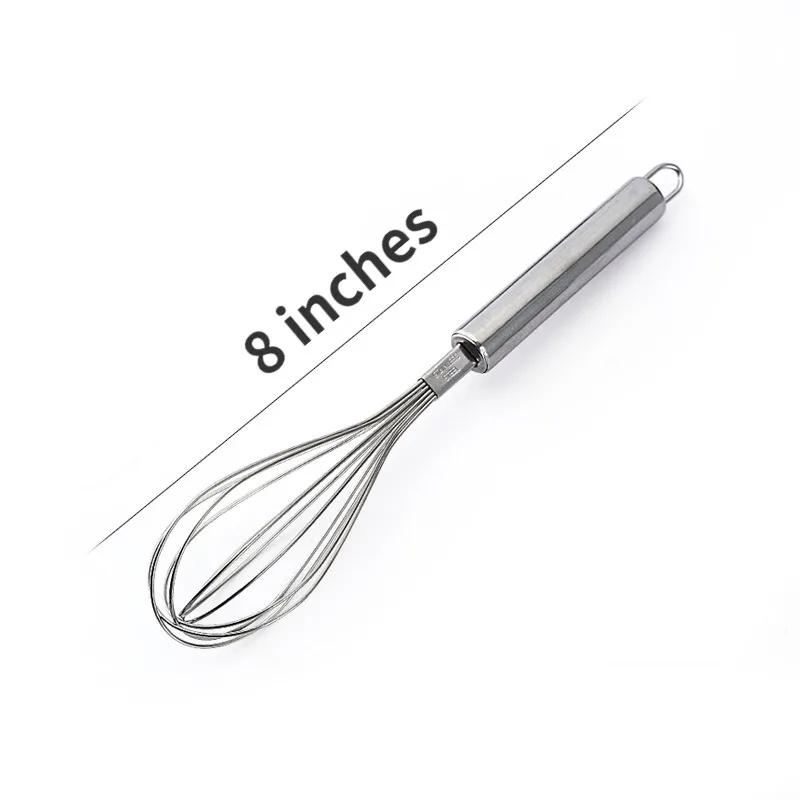 

Выпечка Яичные Тарты Кексы Ручной Яичный Миксер Из Нержавеющей Стали Венчик Для Взбивания Яиц Инструменты Для Выпечки Бытовой Венчик Простой И Легко Чистить