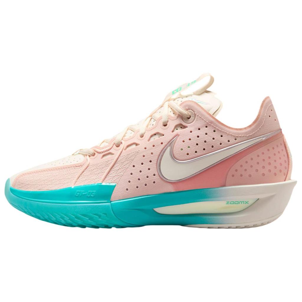 Nike Air Zoom GT Cut 3 Washed Coral Dusty Cactus Unisex Sneakers Pink Metallic-Silver Chalk DV2913-601