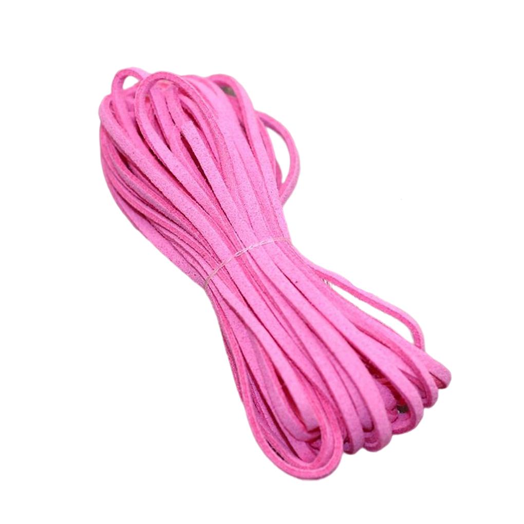 Faux Suede Cords Leather Lace Jewelry Making Accessories Craft Multicolor Woven Handmade Gadgets Bracelet Necklace