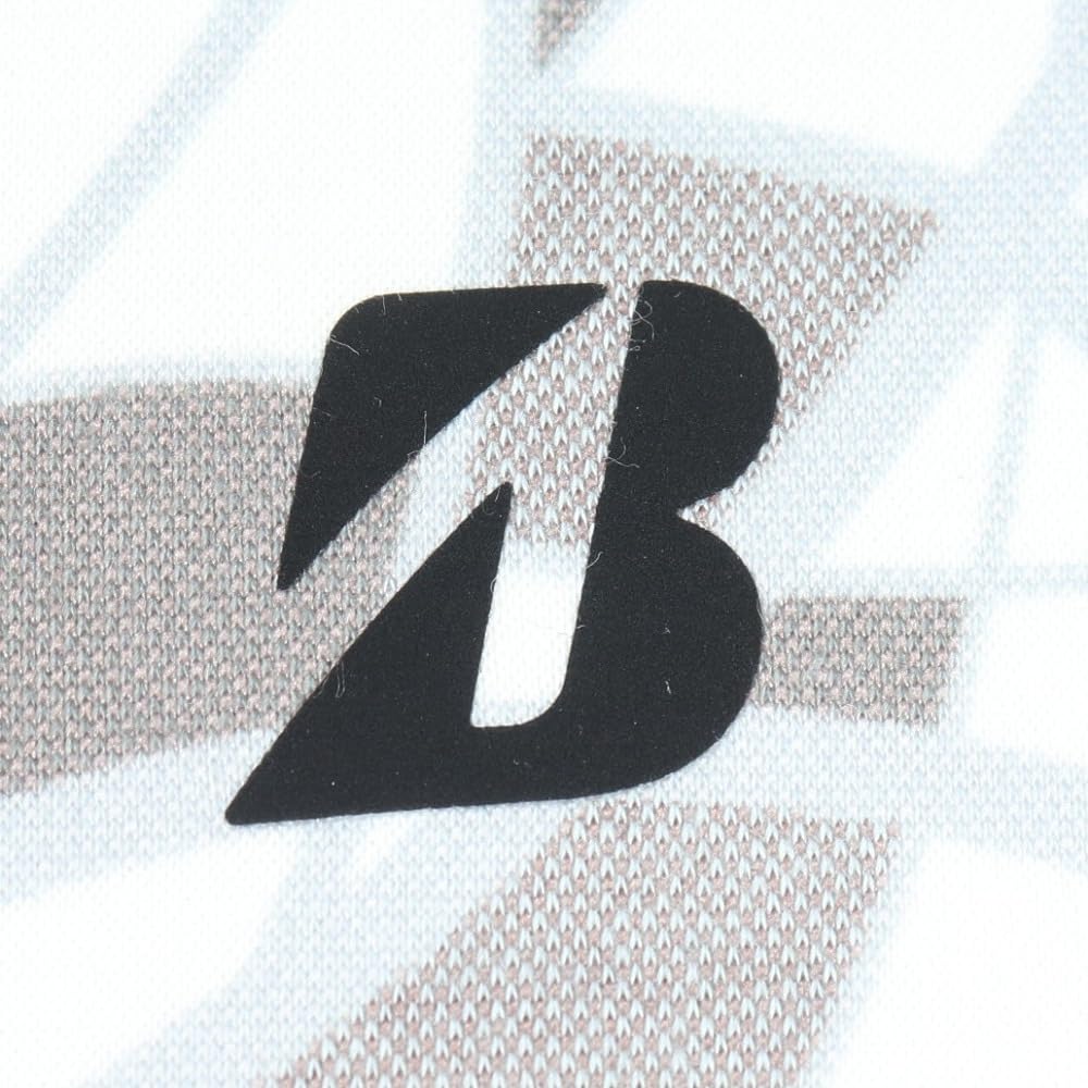 BRIDGESTONE Golf Modern Long Sleeve Collared Shirt DGM08F Men's White