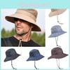 Herren Outdoor Winddichter Fischerhut Mit Knopfkrempe Perfekt Zum Angeln Und Wandern