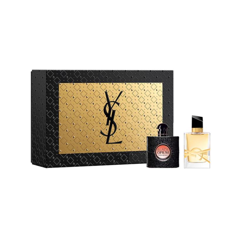 SAINT LAURENT Gilded Box Limited Edition Perfume Sets Eau De Parfum Two Piece Set, Birthday Gift For Girlfriend Gentle