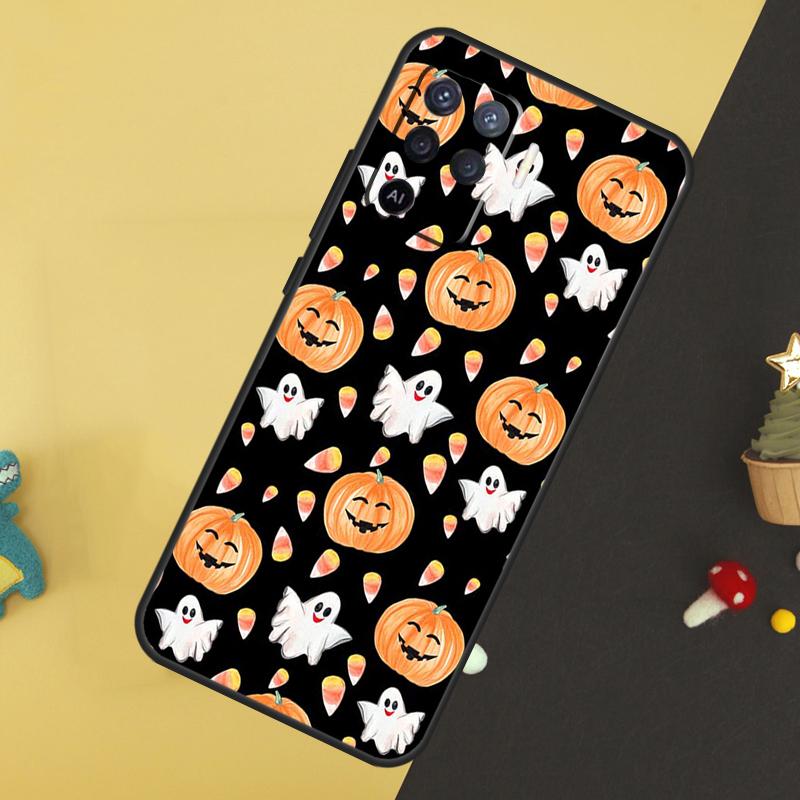 Halloween Pumpkins For OPPO A79 A58 A78 A98 A53S A57S A54S A74 A94 A17 A77 A5 A9 A96 A76 A16 A52 A72 A15 Case