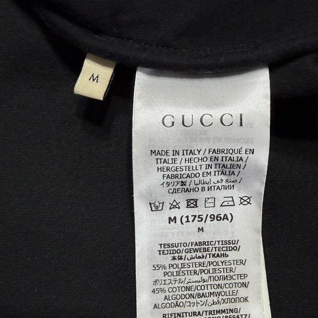 Used GUCCIJersey Black Polyester Mens