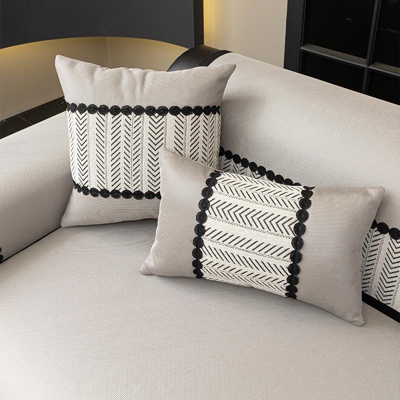 Cool Sofa Cushion, Summer Sofa Cushion, One-Piece Seat Cushion  New Simple And Advanced Feeling Cover Cloth