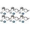 30Pcs Fuel Injector O Ring Seal Kit Auto Repair Parts 06D998907 for A3 A4 A6 TT 2004‑2014
