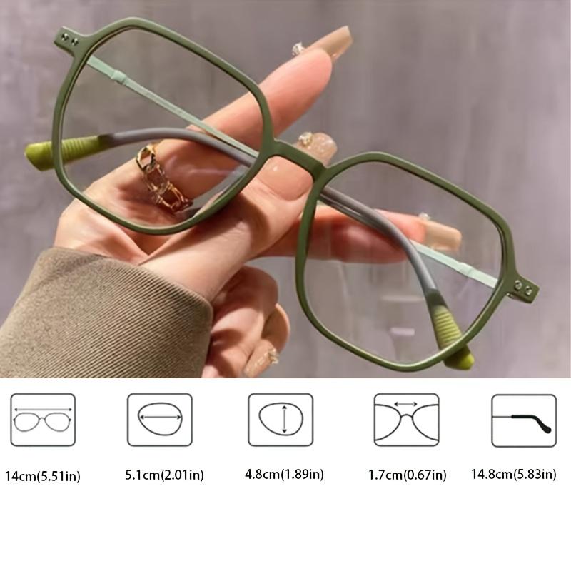 New ultra-light frosted reading glasses for middle-aged and elderly people with large frame reading glasses
