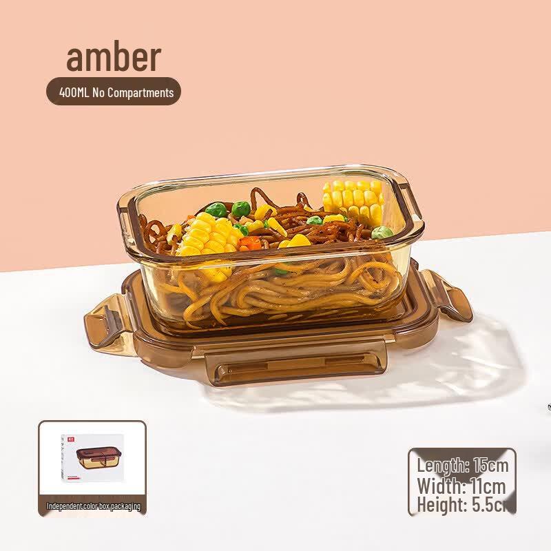 Qiwei Microwaveable Glass Lunch Box
