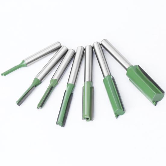 1/4 Professional Woodworking Cutter Fast Speed Wear-resistant Power Tool Accessories Wood Milling Cutter Lineming